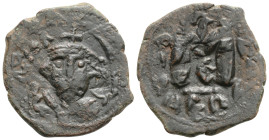 Byzantine Coins, AE Follis 4,1 g. 26,1 mm.