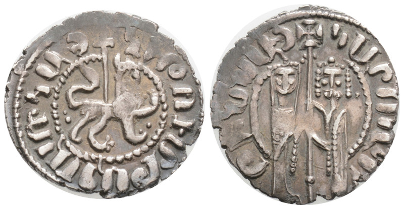 Medieval, Armenia, Hetoum I and Zabel (1226-1270 AD)
AR Tram. (22,3 mm, 2.69 g)...