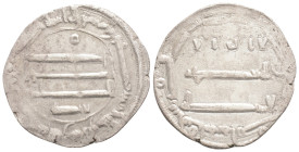 Medieval, ISLAMIC,Abbasid Caliphate AR Dirham (24,5 mm 2.7 g)
Obv: Islamic legand
Rev: Islamic legand