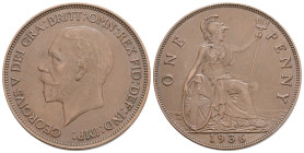 Gran bretaña . penny 1912. Georgivs V (km#810) S-4051 Bronce. PCGS MS64 
MS64 9,4 g. 30,8 mm.