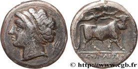 CAMPANIA - NEAPOLIS
Type : Nomos, statère ou didrachme 
Date : c. 325-241 AC. 
Mint name / Town : Naples, Campanie 
Metal : silver 
Diameter : 19,5  m...