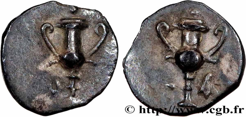 CALABRIA - TARAS
Type : Obole 
Date : c. 330-302 AC. 
Mint name / Town : Tarente...