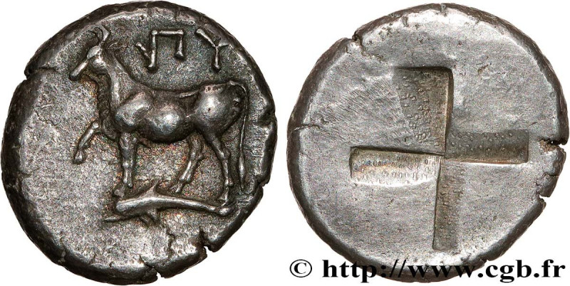 THRACE - BYZANTION
Type : Drachme ou sicle 
Date : c. 416-357 AC 
Mint name / To...