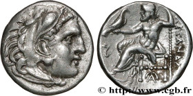 MACEDONIA - KINGDOM OF MACEDONIA - PHILIP III ARRHIDAEUS
Type : Drachme 
Date : c. 323-317 AC. 
Mint name / Town : Lampsaque, Mysie 
Metal : silver 
D...