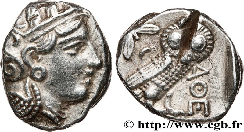 ATTICA - ATHENS
Type : Tétradrachme 
Date : c. 350 - 323/294 AC. 
Mint name / To...