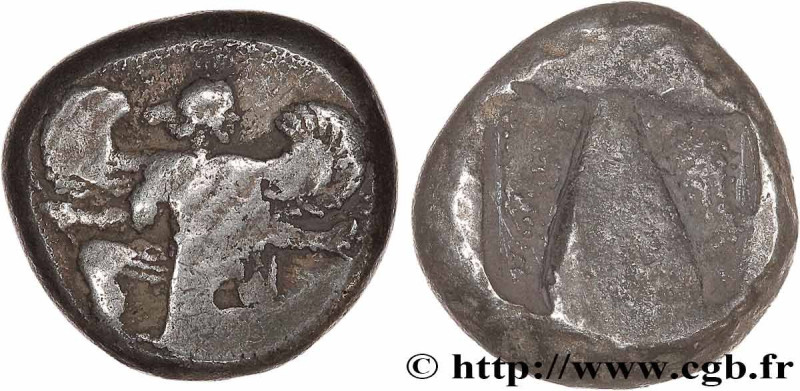 CARIA - KAUNOS
Type : Statère ou double sicle 
Date : c. 410-390 AC. 
Mint name ...