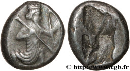 PERSIA - ACHAEMENID KINGDOM
Type : Sicle 
Date : c. 475-465 AC. 
Mint name / Town : Sardes, Lydie 
Metal : silver 
Diameter : 16  mm
Weight : 5,56  g....