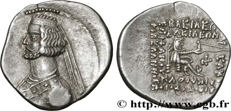 PARTHIA - PARTHIAN KINGDOM - ORODES II
Type : Drachme 
Date : c 58-37 AC. 
Mint ...