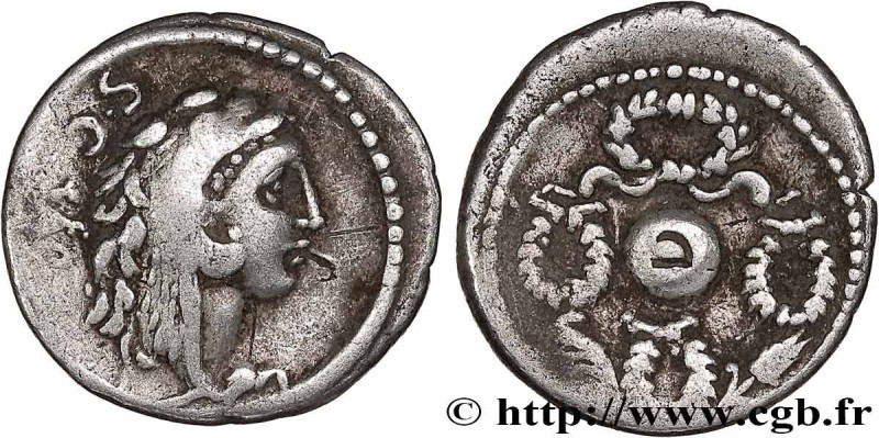 CORNELIA
Type : Denier 
Date : 56 AC. 
Mint name / Town : Rome 
Metal : silver 
...