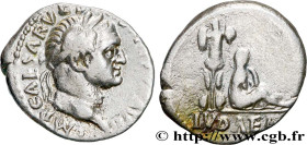VESPASIAN
Type : Denier 
Date : 70 
Mint name / Town : Rome 
Metal : silver 
Millesimal fineness : 900  ‰
Diameter : 17  mm
Orientation dies : 6  h.
W...