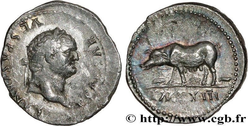 TITUS
Type : Denier 
Date : 78 
Mint name / Town : Rome 
Metal : silver 
Millesi...