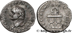 TITUS
Type : Denier 
Date : 1er janvier - 30 juin 
Mint name / Town : Rome 
Metal : silver 
Millesimal fineness : 900  ‰
Diameter : 17,5  mm
Orientati...