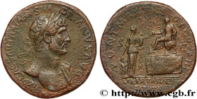 HADRIAN
Type : Sesterce 
Date : 119 
Mint name / Town : Rome 
Metal : copper 
Diameter : 34,5  mm
Orientation dies : 7  h.
Weight : 22,69  g.
Rarity :...