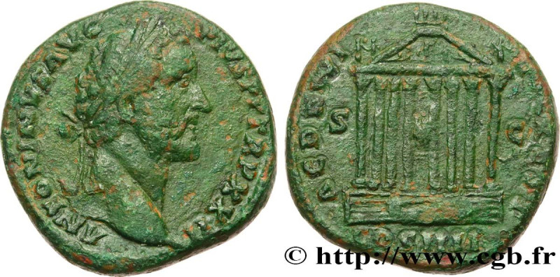 ANTONINUS PIUS
Type : Sesterce 
Date : 159 
Mint name / Town : Rome 
Metal : cop...