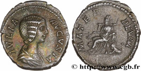 JULIA DOMNA
Type : Denier 
Date : 198 
Mint name / Town : Rome 
Metal : silver 
Millesimal fineness : 550  ‰
Diameter : 19  mm
Orientation dies : 6  h...