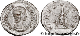 PLAUTILLA
Type : Denier 
Date : 204 
Mint name / Town : Rome 
Metal : silver 
Millesimal fineness : 550  ‰
Diameter : 18  mm
Orientation dies : 6  h.
...