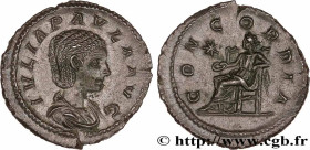 JULIA PAULA
Type : Denier 
Date : 220 
Mint name / Town : Rome 
Metal : silver 
Millesimal fineness : 500  ‰
Diameter : 20,5  mm
Orientation dies : 6 ...