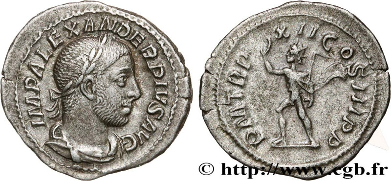 SEVERUS ALEXANDER 
Type : Denier 
Date : 233 
Mint name / Town : Rome 
Metal : s...