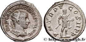 GORDIAN III
Type : Antoninien 
Date : 242 
Mint name / Town : Rome 
Metal : billon 
Millesimal fineness : 450  ‰
Diameter : 22,5  mm
Orientation dies ...