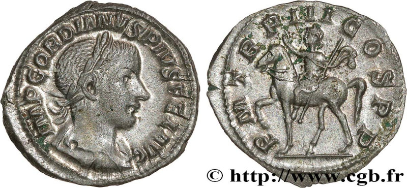 GORDIAN III
Type : Denier 
Date : mi-240 
Date : 240 
Mint name / Town : Rome 
M...