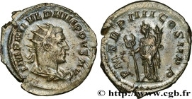 PHILIPPUS
Type : Antoninien 
Date : 247 
Mint name / Town : Rome 
Metal : billon 
Millesimal fineness : 450  ‰
Diameter : 23  mm
Orientation dies : 7 ...