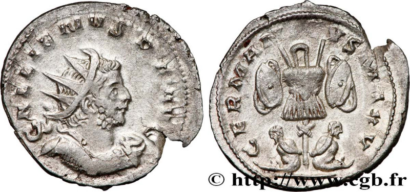 GALLIENUS
Type : Antoninien 
Date : 257-258 
Mint name / Town : Trèves 
Metal : ...