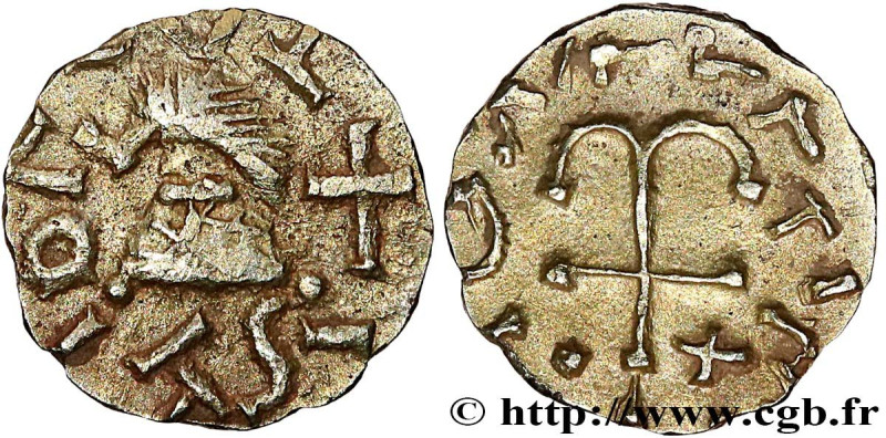 UNSPECIFIED MINT
Type : Triens 
Date : c. 600-675 
Mint name / Town : Atelier in...