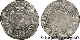 LOUIS VII THE YOUNG
Type : Denier 
Date : c. 1151-1174 
Date : n.d. 
Mint name / Town : Laon 
Metal : silver 
Diameter : 18  mm
Orientation dies : 6  ...