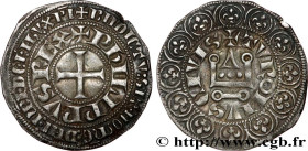 PHILIP IV "THE FAIR"
Type : Gros tournois à l'O rond 
Date : c. 1303-1306 
Date : n.d. 
Mint name / Town : s.l. 
Metal : silver 
Millesimal fineness :...