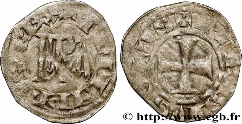 PHILIP VI OF VALOIS
Type : Denier parisis, 3e type 
Date : 13/08/1348 
Date : n....
