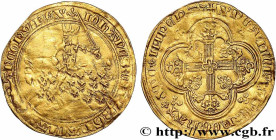 JOHN II "THE GOOD"
Type : Franc à cheval 
Date : 05/12/1360 
Date : n.d. 
Metal : gold 
Millesimal fineness : 1000  ‰
Diameter : 30  mm
Orientation di...