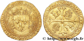 LOUIS XII, FATHER OF THE PEOPLE
Type : Écu d'or aux porcs-épics 
Date : 19/11/1507 
Mint name / Town : Bordeaux 
Quantity minted : 36000 
Metal : gold...