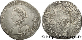 CHARLES IX
Type : Teston, 2e type 
Date : 1569 
Mint name / Town : Toulouse 
Quantity minted : 18720 
Metal : silver 
Millesimal fineness : 898  ‰
Dia...