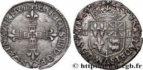 HENRY IV
Type : Quart d'écu de Béarn 
Date : 1606 
Mint name / Town : Morlàas 
Quantity minted : 156292 
Metal : silver 
Millesimal fineness : 917  ‰
...