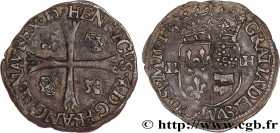 HENRY IV
Type : Douzain de Béarn, 1er type 
Date : 1591 
Mint name / Town : Morlaàs 
Quantity minted : 359299 
Metal : billon 
Millesimal fineness : 2...