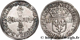 LOUIS XIII
Type : Quart d’écu, 1er type 
Date : 1642 
Mint name / Town : Angers 
Metal : silver 
Millesimal fineness : 917  ‰
Diameter : 30  mm
Orient...