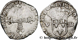 LOUIS XIII
Type : Huitième d'écu, 1er type 
Date : 1611 
Mint name / Town : Nantes 
Metal : silver 
Millesimal fineness : 917  ‰
Diameter : 25  mm
Ori...