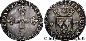 LOUIS XIII
Type : Huitième d'écu, 2e type 
Date : 1611 
Mint name / Town : Bayonne 
Quantity minted : 110452 
Metal : silver 
Millesimal fineness : 91...