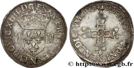 LOUIS XIV "THE SUN KING"
Type : Quart d’écu, 1er type, écu de face 
Date : 1644 
Mint name / Town : Montpellier 
Quantity minted : 57154 
Metal : silv...