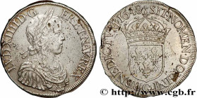 LOUIS XIV "THE SUN KING"
Type : Écu à la mèche longue 
Date : 1648 
Mint name / Town : Poitiers 
Quantity minted : 17172 
Metal : silver 
Millesimal f...