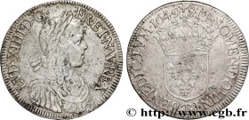 LOUIS XIV "THE SUN KING"
Type : Écu à la mèche longue 
Date : 1649 
Mint name / Town : Nantes 
Quantity minted : 17663 
Metal : silver 
Millesimal fin...