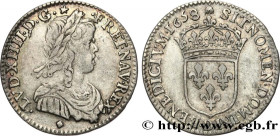 LOUIS XIV "THE SUN KING"
Type : Douzième d'écu à la mèche longue 
Date : 1658 
Mint name / Town : Lyon 
Quantity minted : 562650 
Metal : silver 
Mill...