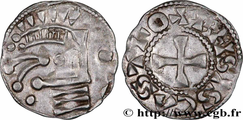 BLÉSOIS - COUNTY OF BLOIS - THIBAUT III
Type : Denier 
Date : c. 1050-1090 
Date...