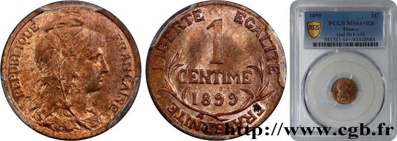 III REPUBLIC
Type : 1 centime Daniel-Dupuis 
Date : 1899 
Mint name / Town : Par...