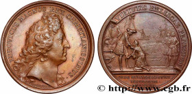 LOUIS XIV "THE SUN KING"
Type : Médaille, Institution de l’Ordre Militaire de Saint-Louis 
Date : 1693 
Metal : copper 
Diameter : 40,5  mm
Engraver :...
