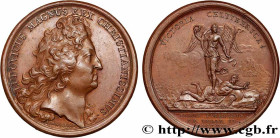 LOUIS XIV "THE SUN KING"
Type : Médaille, Bataille du Ter (Catalogne) 
Date : 1694 
Metal : copper 
Diameter : 41  mm
Weight : 29,13  g.
Edge : lisse ...