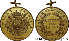 PREMIER EMPIRE / FIRST FRENCH EMPIRE
Type : Médaille, Tribunal de première instance, Action de la loi 
Date : n.d. 
Metal : gilt bronze 
Diameter : 45...