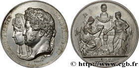LOUIS-PHILIPPE I
Type : Médaille, Louis Philippe et Marie Amélie, Inauguration du Musée des Monnaies et Médailles 
Date : 1833 
Metal : silver 
Diamet...