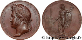 ALGERIA - LOUIS PHILIPPE
Type : Médaille, Prise de Constantine  
Date : 1837 
Metal : copper 
Diameter : 52  mm
Engraver : Valentin Maurice Borrel (18...