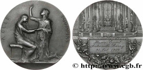 LOVE AND MARRIAGE
Type : Médaille de mariage, A elle toujours 
Date : 1909 
Metal : silver 
Millesimal fineness : 950  ‰
Diameter : 36,5  mm
Engraver ...